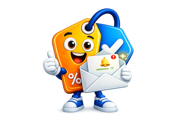 Promu mascot — subscribe